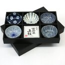Kleine Sch�lchen Aizome goyo, 5er Set, 9 cm �