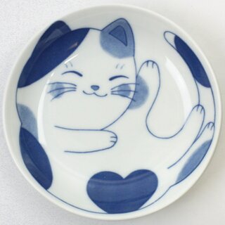 2 Teller mit Katze Mike 13,5 cm �