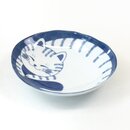 Ovale Schale Nekochiguratora 16 x 14 cm