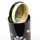 Teedose Maki-E Kirschblüten schwarz, 15,3 cm hoch, handbemalt