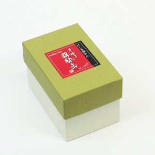 Teedose Maki-E Kirschbl�ten schwarz, 10,3 cm hoch, handbemalt, Lackbeschichtung