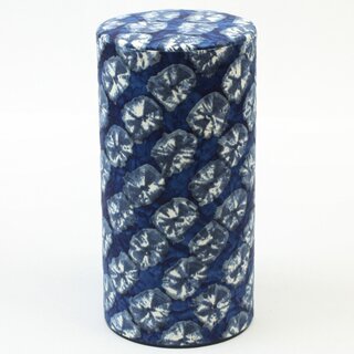 Teedose Bokashi 200 g, blau, mit Metalldeckel