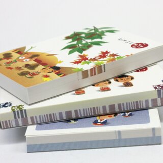 Mini-Notizblock 3er-Set Kokesh, 8,8 x 6,4 cm