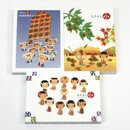 Mini-Notizblock 3er-Set Kokesh, 8,8 x 6,4 cm