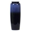 Hohe Vase f�r Str�u�e und Gestecke, 32 cm, schwarz-blau