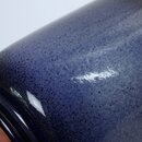 Hohe Vase für Sträuße und Gestecke, 32 cm, schwarz-blau