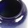 Hohe Vase für Sträuße und Gestecke, 32 cm, schwarz-blau