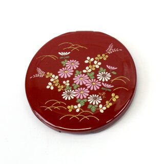 Taschenspiegel Kiku, rot