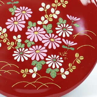 Taschenspiegel Kiku, rot