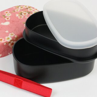 Lunchbox, Bentobox Sakura Usagi rosa, 2st�ckig