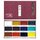 Tuschekasten 12 Farben Gansai, japanische Aquarellfarben