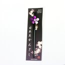 Kansashi, japanische Haarnadel Kirschbl�te violett