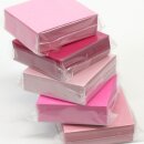Origamipapier 5 x 5 cm, 5 x 200 Blatt Rosa, Sonderangebot