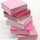 Origamipapier 5 x 5 cm, 5 x 200 Blatt Rosa, Sonderangebot