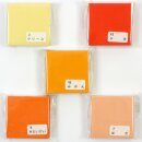 Origamipapier 5 x 5 cm, 5 x 200 Blatt gelb-orange, Sonderangebot