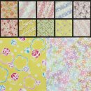 Ehime Washi in hellen Farben 15 cm, 10 Blatt