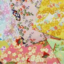 Ehime Washi in hellen Farben 15 cm, 10 Blatt
