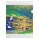 Sichtfolie, Prospekth�lle A4 Reiher am Wasserrad