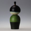 Kokeshi "Wakasamurai", japanische Holzpuppe "Junger Samurai"