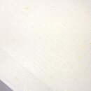 Heiko Cut-Paper A4 weiß mit Gold- und Silbersprenkeln, 20 Blatt