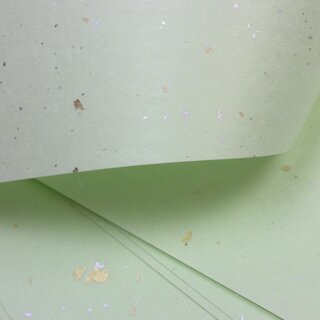 Heiko Cut-Paper A4 grn, mit Gold- und Silbersprenkeln