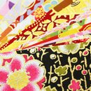 Washi 12 cm, 20 Blatt gemustert