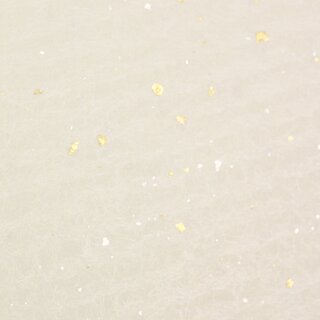 Heiko Cut-Paper A4 zartgelb mit Gold- und Silbersprenkeln, 20 Blatt