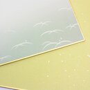 2 Shikishi L Gras 273 x 242 mm, für Kalligrafie oder...