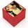Yuzen Box mit 100 Blatt Washi (rot)