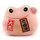 Frosch, pink "Glück in der Liebe"