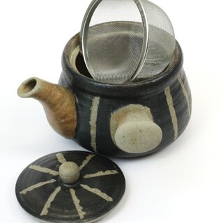 Grnteekanne Kyusu Tokusa schwarz 425 ml