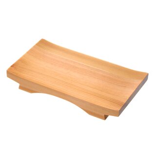 Sushibrett, Sushigeta aus Holz wie im Sushirestaurant