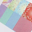 Double Color Chiyogami Asa no Ha 15 cm
