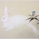 Kunstdruck "Hase" von Yasuda Yukihiko, 27 x 24 cm