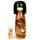 Kokeshi "Meotozuru" 31 cm hoch