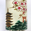 Kokeshi "Fuji-san", 19 cm hoch