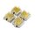 Kenzan-Set Tsunagi quadratisch, 4 St. je 25 x 25 mm