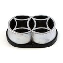 2er Shippoh mit Kenzan "Futatsuwa" 97 mm x 53 mm