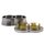 2er Shippoh mit Kenzan "Futatsuwa" 97 mm x 53 mm