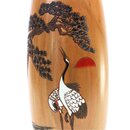 Kokeshi "Meototsuru" Kranichpaar 25 cm hoch