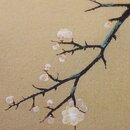 Kunstdruck Pflaumenblüte von Taikan Yokoyama 38cm x 28,5cm