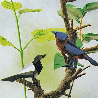 Momotani: Origami japanische Wildvgel