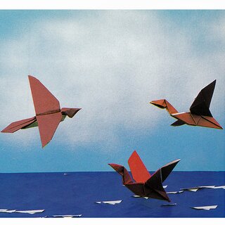 Momotani: Origami japanische Wildvgel