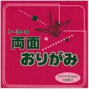 Double Color Origami 15 cm himbeerrot-rosa 100 Blatt