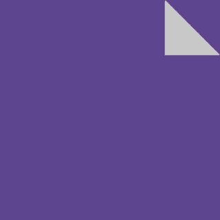Double Color Origami 15 cm violett-grau, 100 Blatt