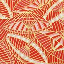 Washibogen Schirm rot 55 cm x 80 cm