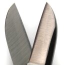 Ikebanaschere Edelstahl 170 mm schwarz Linkshänder