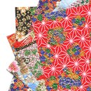 Momigami Yuzen Washi gemustert 15 cm