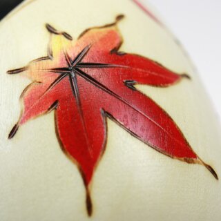 Kokeshi Aki, japanische Holzpuppe Herbst