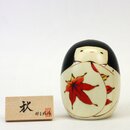 Kokeshi Aki, japanische Holzpuppe Herbst